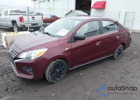 2022 Mitsubishi Mirage G4 Black Edition/Es/Le z USA, uszkodzony, nr VIN ML32FUFJ7NHF02937
